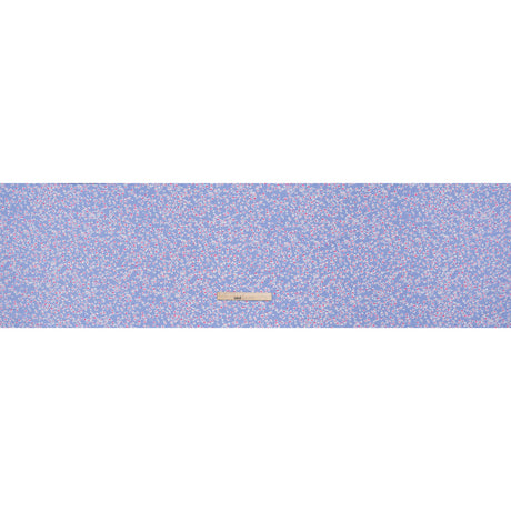 Stretch Cotton and Modal Jersey - Periwinkle, White and Pink Animal Spots - Deadstock