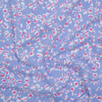 Stretch Cotton and Modal Jersey - Periwinkle, White and Pink Animal Spots - Deadstock