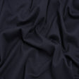 Stretch Cotton 2x2 Rib Knit - Navy - Deadstock