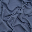 Stretch Cotton and Modal French Terry - Moonlight Blue - Deadstock