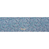 Stretch Rayon Jersey Print - Blue, Mint Green and Pink Paisley - Deadstock