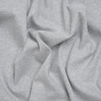 Stretch Cotton 2x2 Rib Knit - Light Heathered Gray - Deadstock