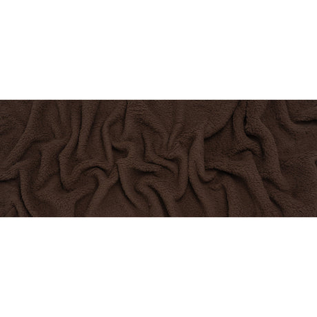 Double Faced Faux Shearling Fur - Mushroom Brown - Deadstock