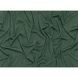 Stretch Recycled Polyester 1x1 Rib Knit - Mineral Green - Deadstock