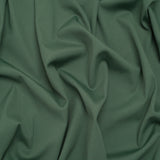 Stretch Recycled Polyester 1x1 Rib Knit - Mineral Green - Deadstock