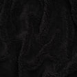 Short Pile Teddy Bear Faux Fur - Black - Deadstock