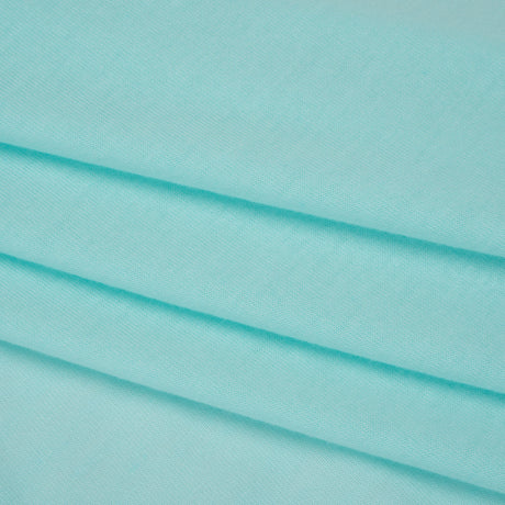Recycled Polyester Jersey - Stillwater Blue - Deadstock