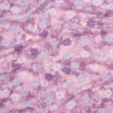 Stretch Polyester ITY Jersey - Lavender, Lilac and Muted Orchid Pink Florals - Deadstock