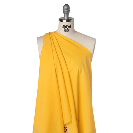 Cotton Voile - Honeycomb Yellow - Deadstock