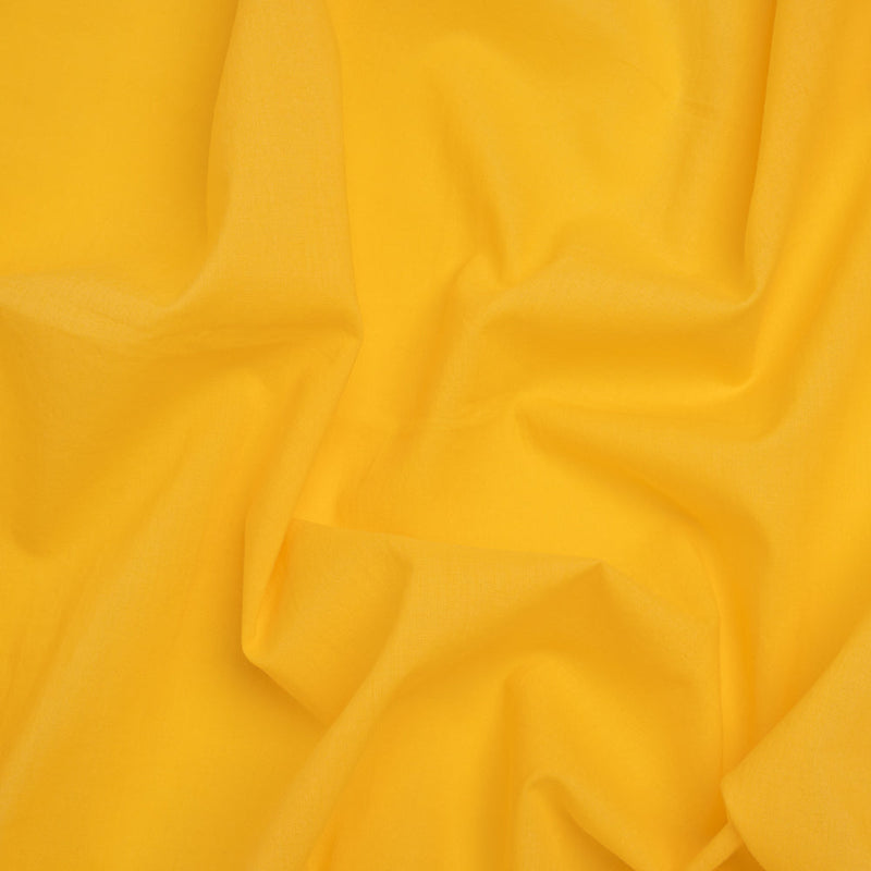 Cotton Voile - Honeycomb Yellow - Deadstock