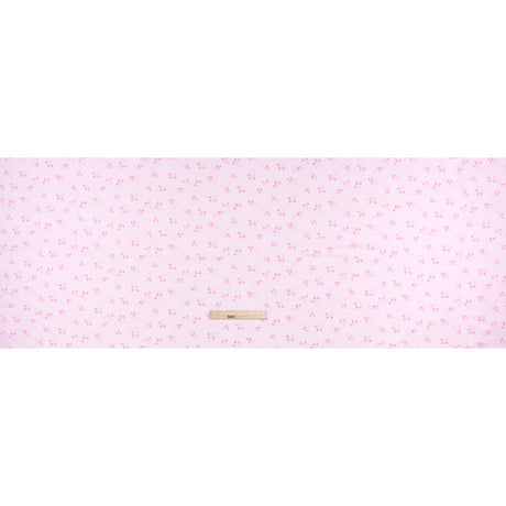 Cotton Jersey - Light Pink Flower Buds - Deadstock