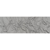 Cotton and Rayon 1x1 Rib Knit - Heathered Gray - Deadstock