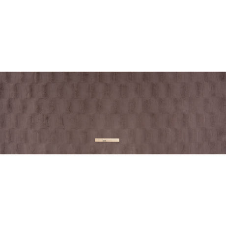 Textured Short Pile Recycled Polyester Faux Fur - Dusty Mauve Abstract