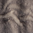 Plush Two-Tone Medium Pile Recycled Polyester Faux Fur - Ivory and Gray