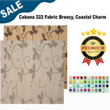 Cabana 222 Fabric Breezy, Coastal Charm