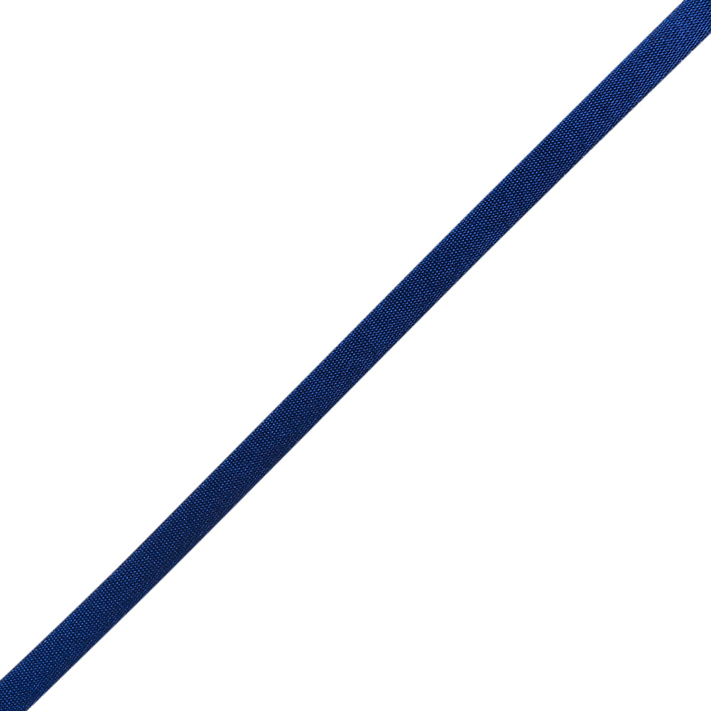 Satin Rattail Cord Made in Italy - 5mm - Blue - Irina Collection