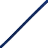 Satin Rattail Cord Made in Italy - 5mm - Blue - Irina Collection