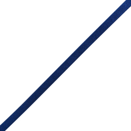 Satin Rattail Cord Made in Italy - 5mm - Blue - Irina Collection