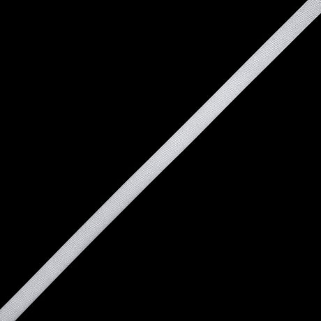Satin Rattail Cord Made in Italy - 7mm - White - Irina Collection