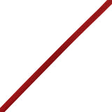 Satin Rattail Cord Made in Italy - 7mm - Red - Irina Collection