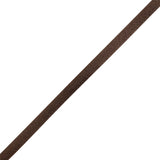 Satin Rattail Cord Made in Italy - 7mm - Brown - Irina Collection