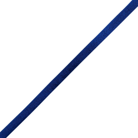 Satin Rattail Cord Made in Italy - 7mm - Blue - Irina Collection