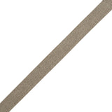 Linen Blend Twill Tape Made in Italy - 15mm - Beige
