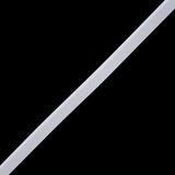 Stretch Nylon Piping with Lip Made in Italy - 0.375" - White
