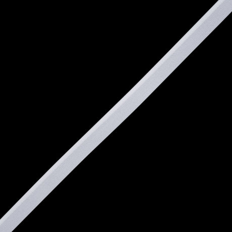 Stretch Nylon Piping with Lip Made in Italy - 0.375" - White