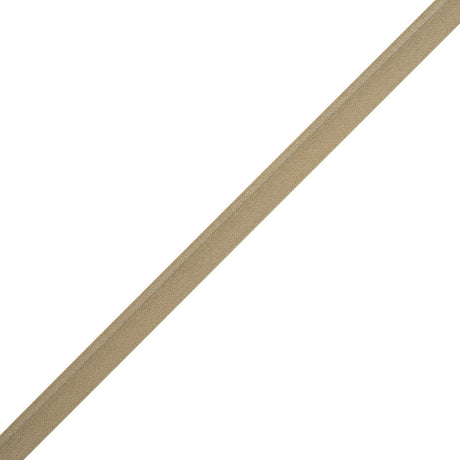 Stretch Nylon Piping with Lip Made in Italy - 0.375" - Beige