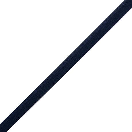 Stretch Nylon Piping with Lip Made in Italy - 0.375" - Navy