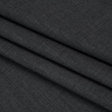 Tropical Wool Blend Suiting - Heathered Gray - Deadstock