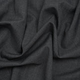 Tropical Wool Blend Suiting - Heathered Gray - Deadstock