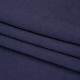 Polyester Peachskin - Denim Blue - Deadstock