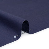 Polyester Peachskin - Denim Blue - Deadstock