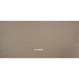Cotton Oxford Shirting Print - Warm Gray, Baby Pink and White Medallions and Squares - Deadstock