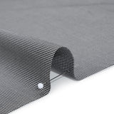 Cotton Twill Shirting - Black and White Tiny Houndstooth - Deadstock