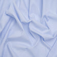 Cotton Gingham Shirting - Baby Blue and White Checks - Deadstock