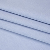 Cotton Oxford Shirting - Bright Blue and White - Deadstock