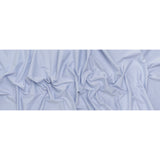 Cotton Oxford Shirting - Bright Blue and White - Deadstock