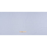 Cotton Twill Shirting - Light Blue, Cobalt and White Lined Stripes - Deadstock