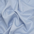 Cotton Dobby Shirting Made in England - Light Blue Tonal Checks - Designer Deadstock