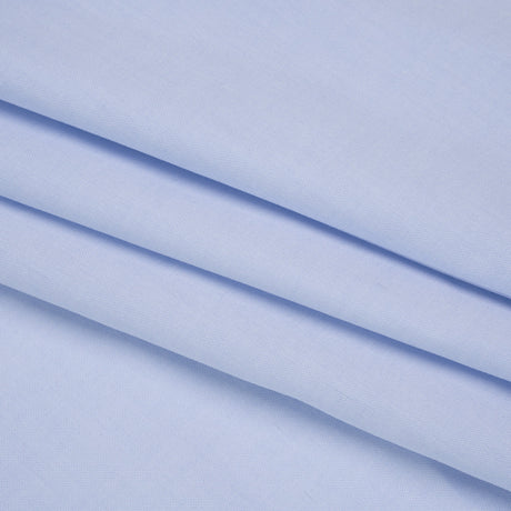 Cotton Shirting - Light Blue - Deadstock