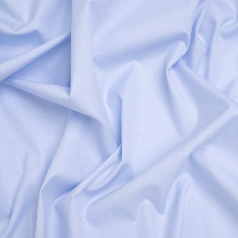 Cotton Shirting - Light Blue - Deadstock