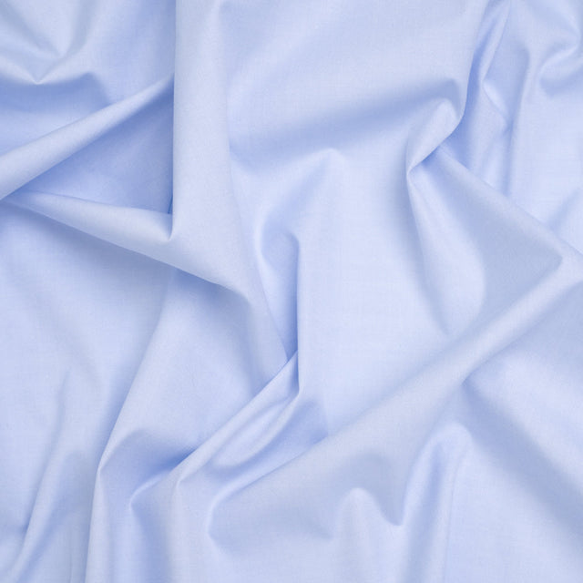 Cotton Shirting - Light Blue - Deadstock