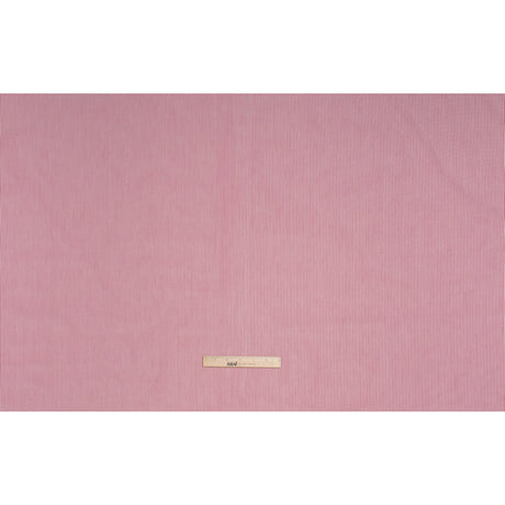 Cotton Poplin Shirting - Red and White Candy Stripes - Deadstock