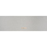 Polyester French Terry - Heathered Gray, Cream and White Stripes - Deadstock
