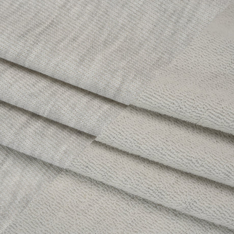 Rayon and Polyester French Terry - Heathered Gray - Deadstock