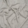 Rayon and Polyester French Terry - Heathered Gray - Deadstock