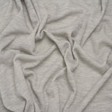 Rayon and Polyester French Terry - Heathered Gray - Deadstock